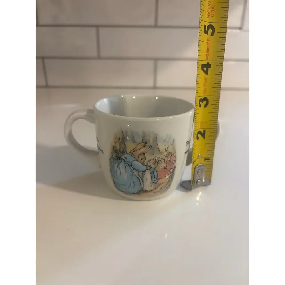 Vintage 1991 Frederick Wayne Wedgwood Peter Rabbit Beatrix Potter Child Mug